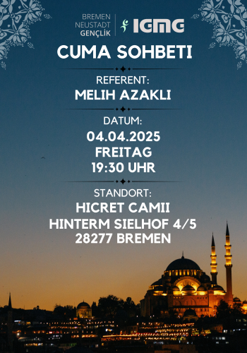 Cuma Sohbeti 04.04.2025